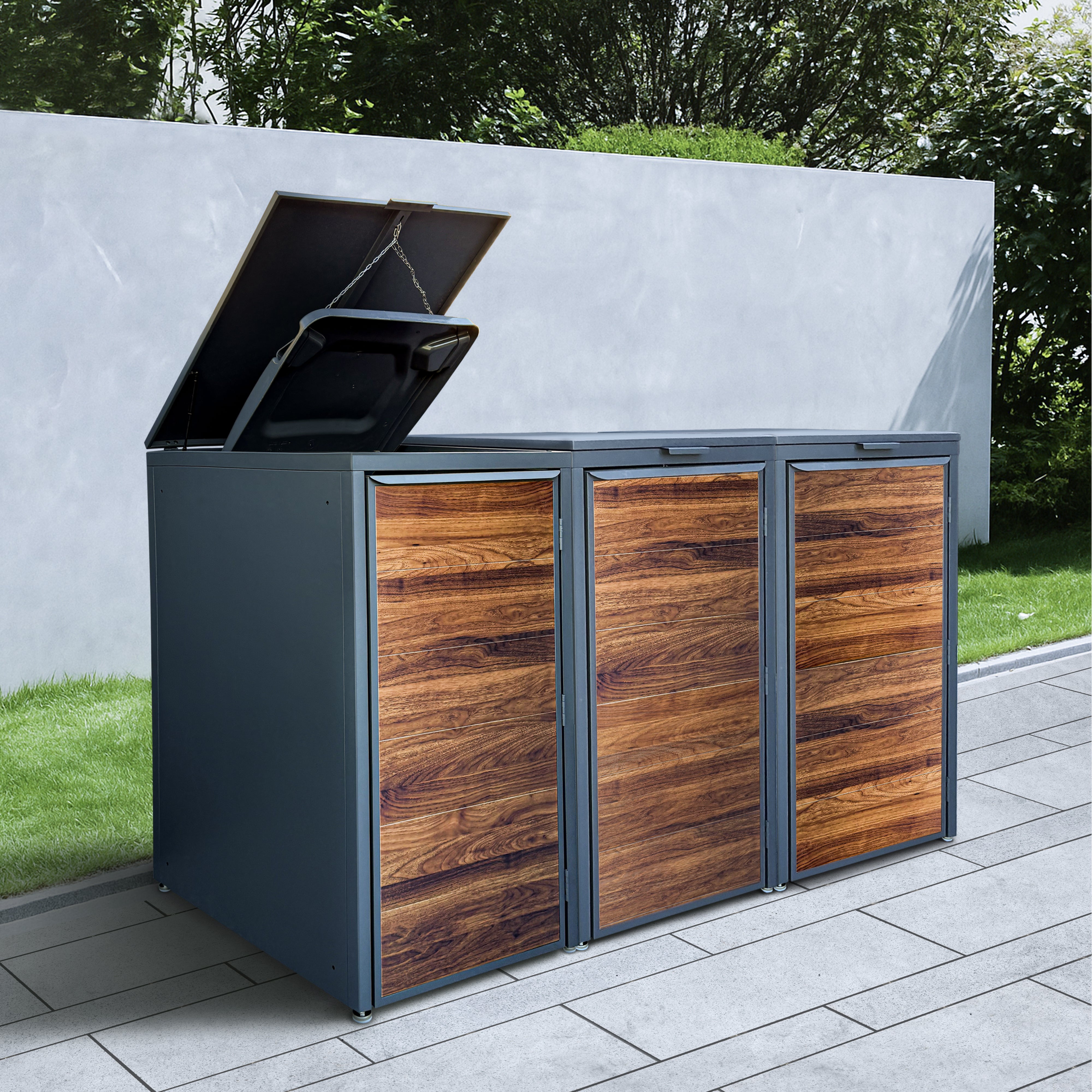 TRIPLE BIN STORAGE
