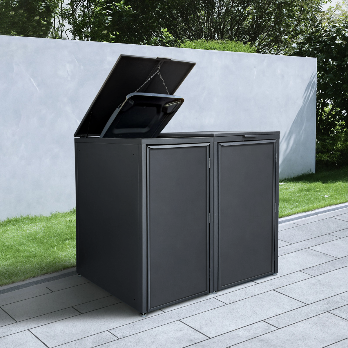 DOUBLE BIN STORAGE